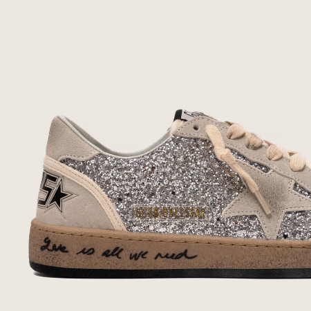 Golden Goose Ball Star / Glitter Silver / Глиттер НФ