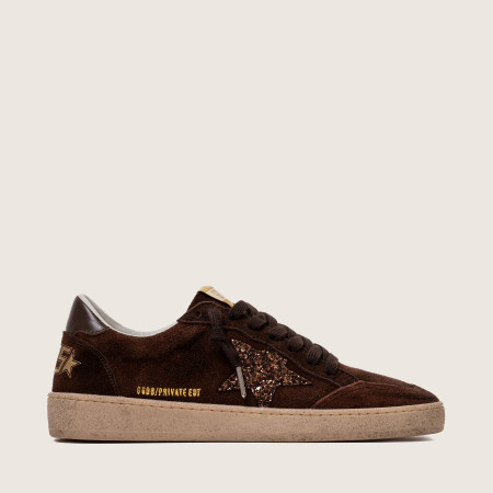Golden Goose Ball Star / Замша коричневая