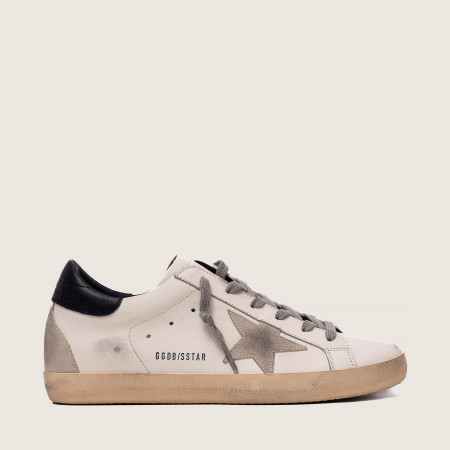 Golden Goose Super Star / Black heel tab Men / Черная пятка муж