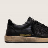 Golden Goose Ball Star / Black glitter star and suede heel tab / Ночь