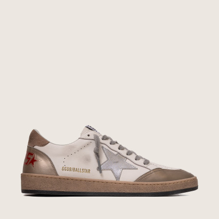 Golden Goose Ball Star / Серебро звезда / золото нос