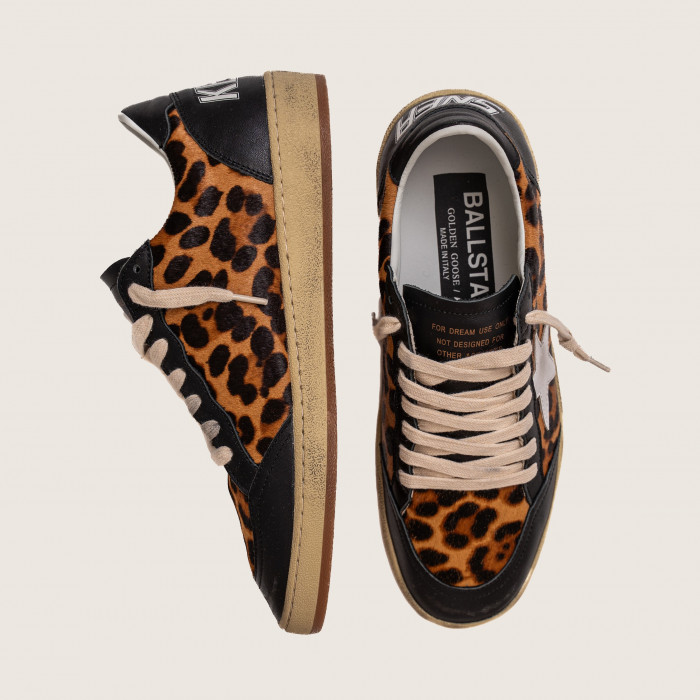 Golden Goose Ball Star / Leopapd print / Леопард