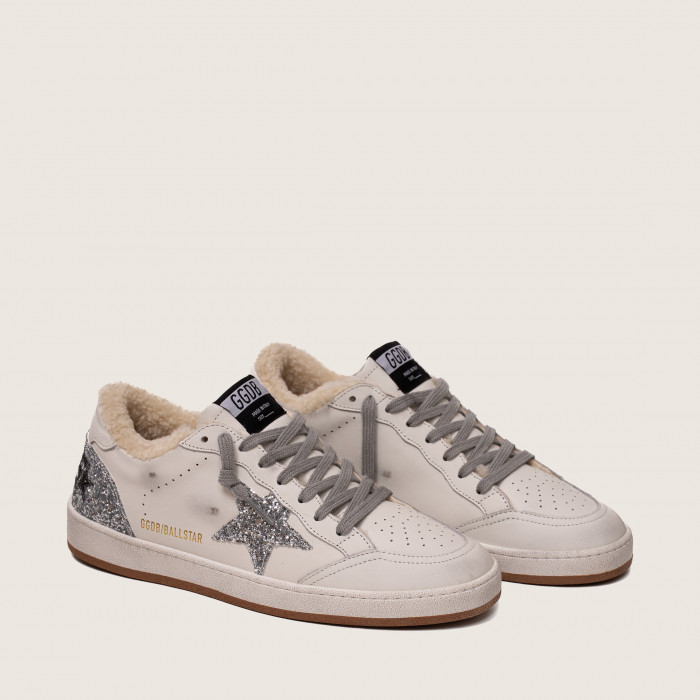 Зимние Golden Goose Ball Star / Серебро звезда НФ