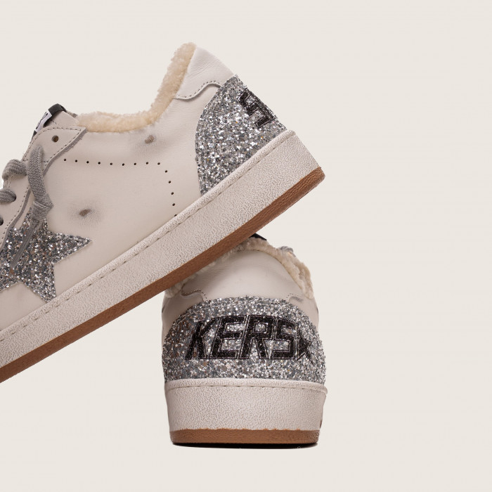 Зимние Golden Goose Ball Star / Серебро звезда НФ
