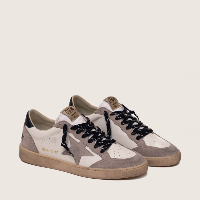 Golden Goose Ball Star / Серые / серая звезда муж