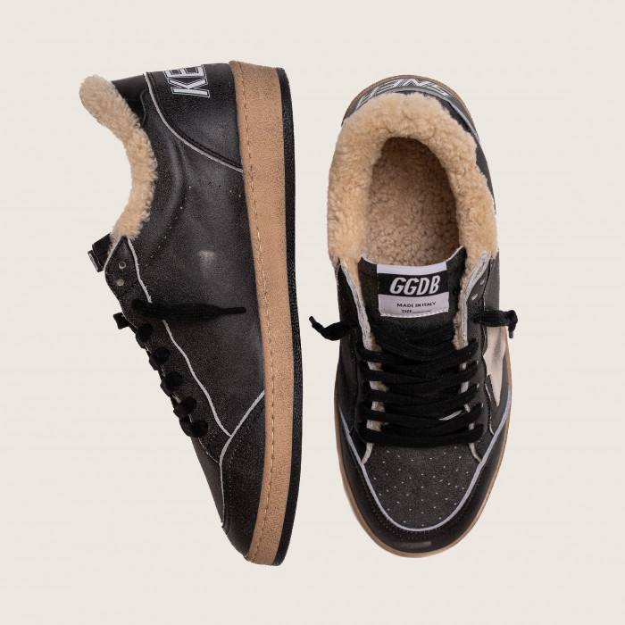 Зимние Golden Goose Ball Star / Асфальт муж