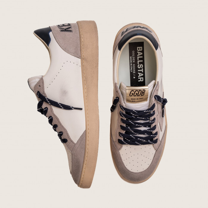 Golden Goose Ball Star / Серые / серая звезда муж
