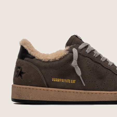 Зимние Golden Goose Ball Star / Серые муж