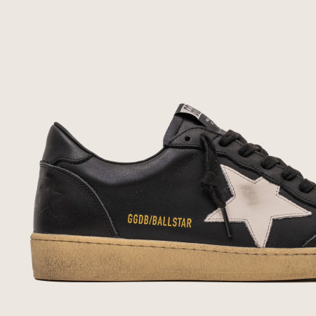 Golden Goose Ball Star / Черные белая звезда муж