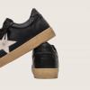 Golden Goose Ball Star / Черные белая звезда муж