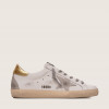 Golden Goose Super Star / Gold hell tab / Золотая пятка