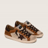 Golden Goose Super Star / Замша бежевые / рыжие