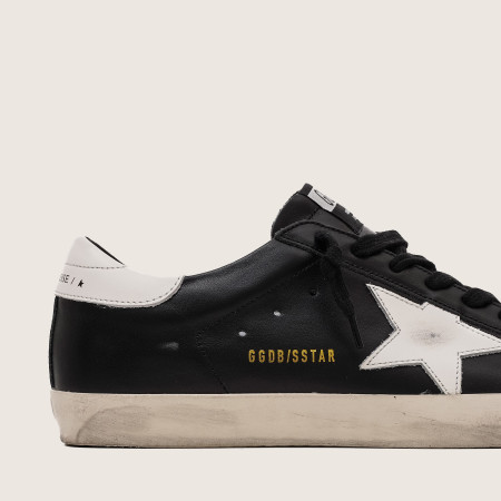 Golden Goose Super Star / Black-white star / Черн-бел звезда
