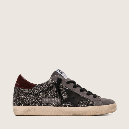 Golden Goose Super Star / Glitter Grey / Глиттер серый