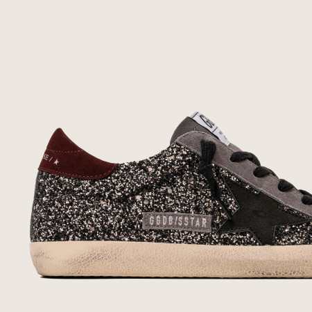 Golden Goose Super Star / Glitter Grey / Глиттер серый