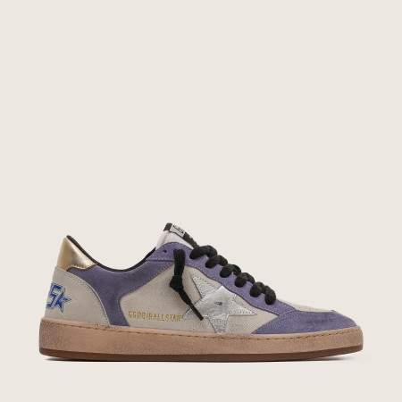 Golden Goose Ball Star / Фиолетовые / серебро звезда