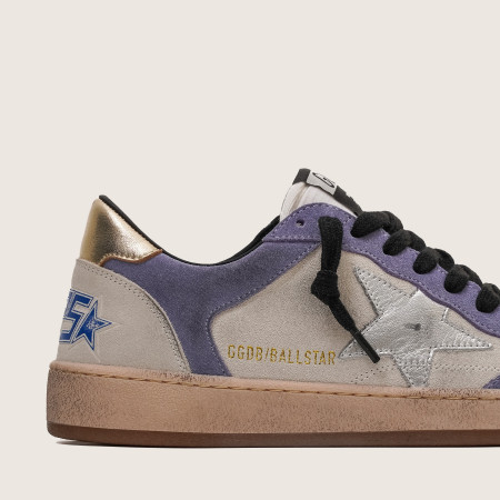 Golden Goose Ball Star / Фиолетовые / серебро звезда