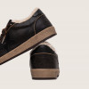 Зимние Golden Goose Ball Star / Коричневые / черная зв муж