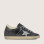 Зимние Golden Goose Super Star / Замша серая / серебро зв