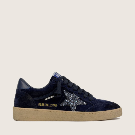 Golden Goose Ball Star / Замша синяя