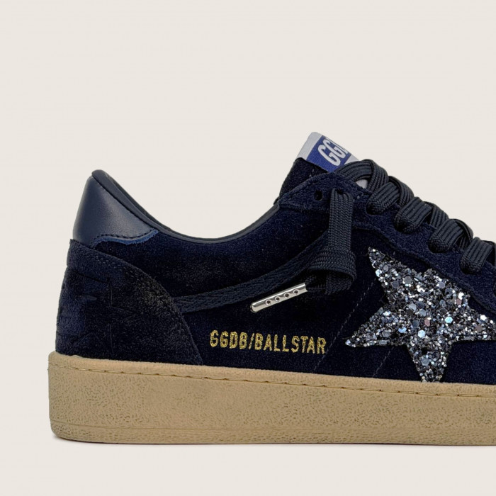 Golden Goose Ball Star / Замша синяя