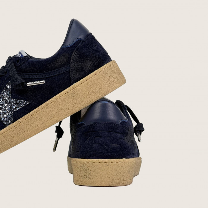 Golden Goose Ball Star / Замша синяя