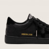 Golden Goose Ball Star / Черные / черная подошва муж