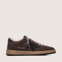 Зимние Golden Goose Ball Star / Серые / черная звезда муж