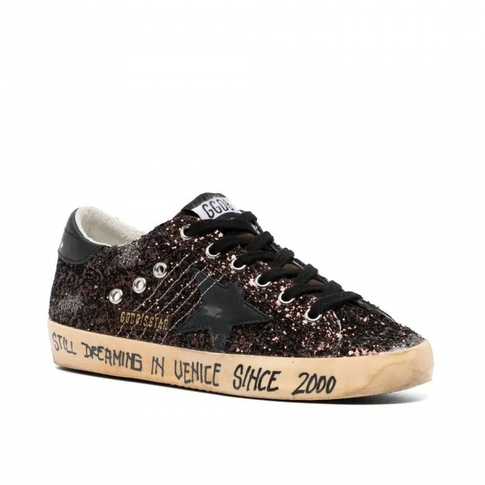 Golden Goose Super Star / Brown glitter / Коричнев глиттер