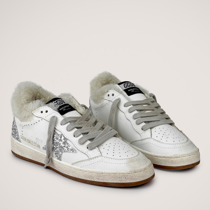 Зимние Golden Goose Ball Star / Серебро звезда НФ