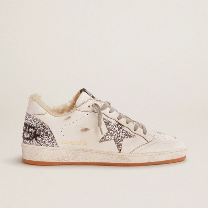 Зимние Golden Goose Ball Star / Серебро звезда НФ