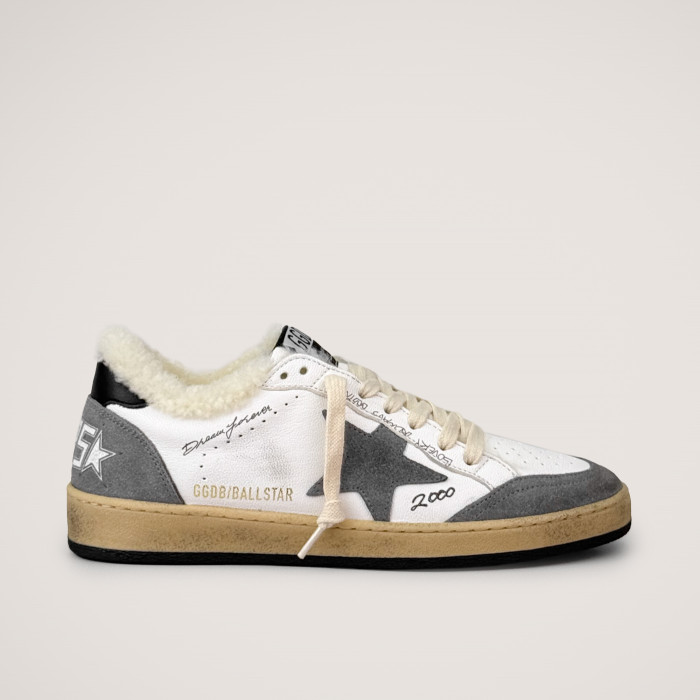 Зимние Golden Goose Ball Star / Маркер серый