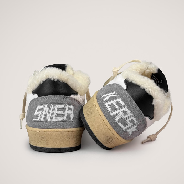 Зимние Golden Goose Ball Star / Маркер серый
