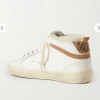 Зимние Golden Goose Mid Star / Белые