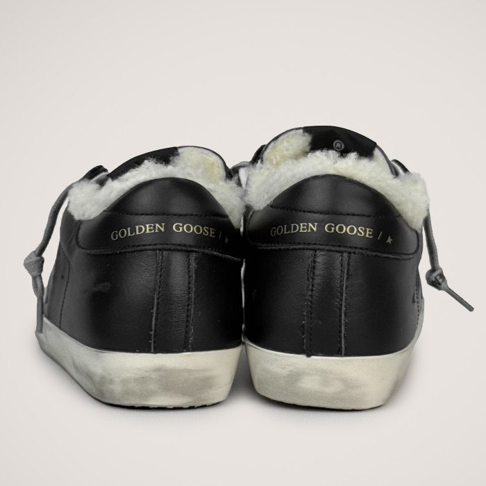 Зимние Golden Goose Super Star / Черные жен НФ