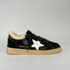 Зимние Golden Goose Ball Star / Черные белая звезда муж