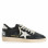 Golden Goose Ball Star / Черные / белая звезда / белая пятка