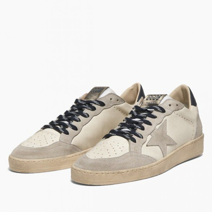 Golden Goose Ball Star / Серые / серая звезда муж