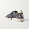 Golden Goose Ball Star / Серые / белая звезда муж