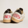 Golden Goose Ball Star / Зеленая звезда / черная пятка муж