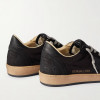 Golden Goose Ball Star / Черные тканевые / черная звезда муж