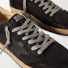 Golden Goose Ball Star / Черные тканевые / черная звезда муж
