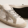 Golden Goose Super Star / Серая звезда / серая пятка