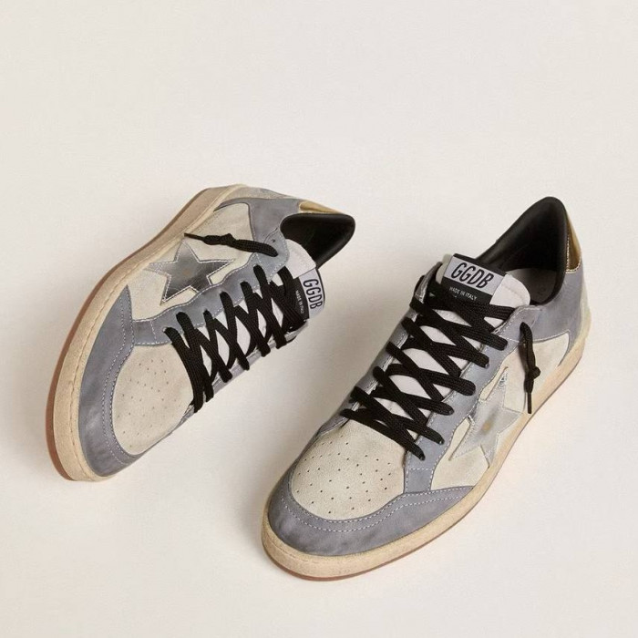 Golden Goose Ball Star / Фиолетовые / серебро звезда