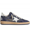 Golden Goose Ball Star / Глиттер синий