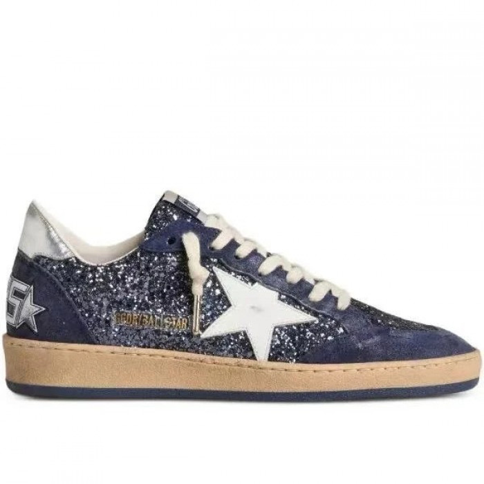 Golden Goose Ball Star / Глиттер синий