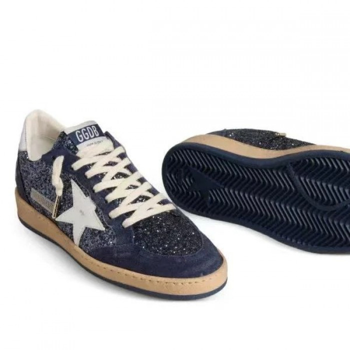 Golden Goose Ball Star / Глиттер синий