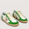Golden Goose Ball Star / Замша зеленая / золотая звезда