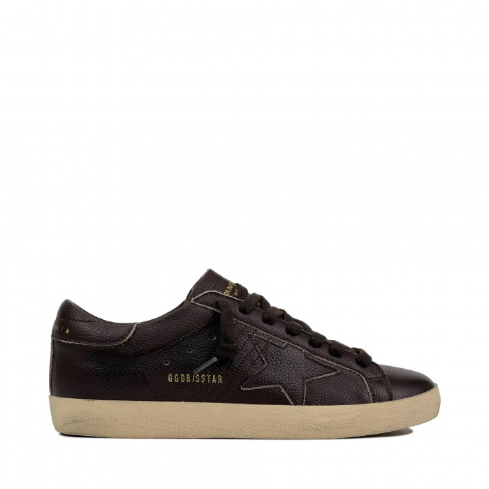 Golden Goose Super Star / Коричневые кожаные муж