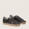 Golden Goose Super Star / Замша серая / глиттер звезда